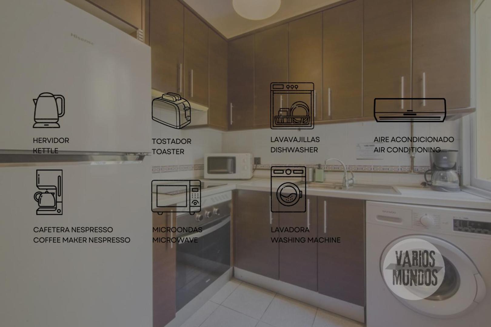 Apartamento De 4Hab En La Latina Con Vistas A Madrid Centro Exterior foto